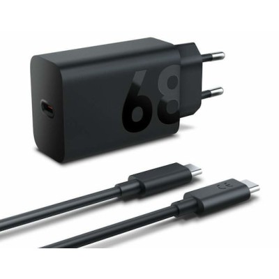 Lenovo Wall Charger 68W + Cable Μαύρο Retail